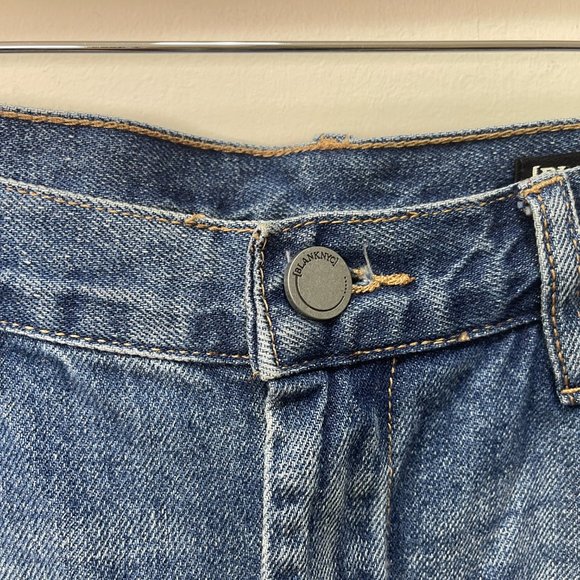 BLANK NYC The Rivington High-Rise Tapered Distressed Jeans sz 31 - Picture 6 of 14